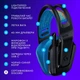 Наушники беспроводные Logitech G535 LIGHTSPEED Wireless черные (939-002219) (6998424) - изображение 6