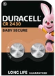 Специальная литиевая батарейка типа «таблетка» Duracell 2430 3V, (CR2430), 2 шт. в упаковці (7091711) - изображение 1