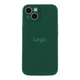 Чохол Silicone Case Full Size with Frame для iPhone 13 71.Cyprus Green - изображение 1