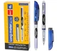 Набор ручек шариковых 12 шт Ellott Writo-meter Ball Pen (пишет 10км) синяя 8048-ET-BL - изображение 1