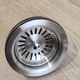 Выпуск/слив/донный клапан для кухонной мойки Disfact LS-02 (115mm) Серебристый Матовый - зображення 2