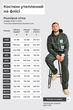 Мужской теплый спортивный костюм на флисе синий 48 - изображение 12