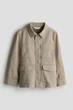 Куртка H&M 1223548 164см бежевий - зображення 1