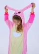 Пижама кигуруми Стич розовый для девочек на молнии Kigurumi Энджел Ангел для детей и подростков 110-120 см (2073K1152) - изображение 8