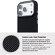 Чехол для смартфона ArmorStandart LikeCarbon2 MagCase для Apple iPhone 17 Pro Max Kevlar/Black (ARM88377) - изображение 7