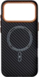 Чехол для смартфона ArmorStandart LikeCarbon2 SE MagCase для Apple iPhone 17 Pro Max Black/Orange (ARM89162) - изображение 2