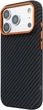 Чехол для смартфона ArmorStandart LikeCarbon2 SE MagCase для Apple iPhone 17 Pro Max Black/Orange (ARM89162) - изображение 5