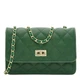 Женская кожаная сумка Borsa Leather K11512z-green - изображение 1
