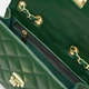 Женская кожаная сумка Borsa Leather K11512z-green - изображение 5