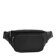 Мужская поясная кожаная сумка Borsa Leather K1381bl-black - изображение 1