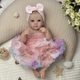 Лялька Реборн 48 см вініловая, реалістичний пупс у сукні принцеси Doll Reborn Baby Born К0100801 - зображення 5