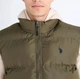 Мужская жилетка U.S.Polo Assn без капюшона S хаки - изображение 4