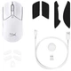 Миша HyperX Pulsefire Haste 2 Wireless/Bluetooth White (6N0A9AA) - зображення 8