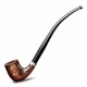 Длинная курительная трубка Churchwarden из дерева с гравировкой - зображення 1
