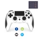Бездротовий Bluetooth геймпад DOBE для консолі Sony PlayStation 4: (PS4 Pro / PS4 Slim / PS4 Fat) / ПК - ноутбуку на Windows + Накладки на стики контролера, джойстика - зображення 1