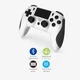 Бездротовий Bluetooth геймпад DOBE для консолі Sony PlayStation 4: (PS4 Pro / PS4 Slim / PS4 Fat) / ПК - ноутбуку на Windows + Накладки на стики контролера, джойстика - зображення 3