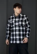 Сорочка Staff squares black & white XS - зображення 1