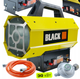 Газовая тепловая пушка (дуйка) BLACK 30 кВт (Пропан/Бутан) + шланг и редуктор - изображение 1