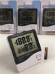 Цифровой термометр-гигрометр с часами и будильником Digital HTC-1 — домашняя метеостанция для измерения температуры и влажности, с функцией памяти - изображение 2