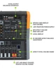 Мікшерний пульт аудіо мікшер з підсилювачем 2 Х 500 Вт 4 канали 99DSP USB Bluetooth - изображение 6