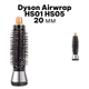 Кругла насадка-брашинг великого діаметра 20 мм для фена Dyson Airwrap HS01 HS05 та SenCiciMen X9 Gold - зображення 1