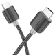 Кабель Hoco US08 (HDMI to HDMI, 4K 60 Гц, 18 Гбит/с, медная жила 32AWG, длина 1 метр) - Черный - изображение 4