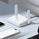 Роутер Hoco HI36 (маршрутизатор, Wi-Fi 2.4 ГГц, 3 порти, 5в, 1WLAN + 2LAN, швидкість до 300 Мбіт/с) - Білий - зображення 2