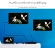 Сплітер HDMI, 1 вхід, 2 виходи, 4K60Hz, HDR, EDID Lenkeng LKV312EDID-V3.0 - зображення 3