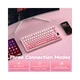 Клавіатура бездротова AULA S75 Pro Gradient Pink Side-printed - изображение 8