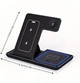 Беспроводная зарядная станция 15W 3 в 1 для iPhone, Apple Watch, AirPods Pro, Samsung и устройств с функцией беспроводной зарядки - изображение 6