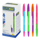 Ручка кулькова Buromax Bloom 0,7мм асорті корпусів синя (BM.8124-01) - изображение 1