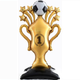 Стоячий фольгированный шар Кубок чемпиона с футбольным мячом (Champion Trophy Soccer Ball Standing Balloon) 83х150 см - изображение 6