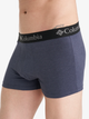 Труси чолівічі (2 шт) Columbia PERFORMANCE COTTON STRETCH MELANGE Синій M (46-48) CPCB02CLB-BLUE - изображение 3