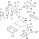 Ручка полки багажника BMW x5/x6 E70 E71 F15 F16 бежева 51479120284 - зображення 4