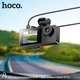 Автомобильный видеорегистратор Hoco DI63 (Wi-Fi, 3 камеры, дисплей 2", 150 mAh, циклическая запись, режим парковки) - Черный - изображение 2