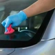 Водоотталкивающее покрытие для окон авто 44мл антидождь для лобового стекла набор для чистки микрофибра пена 150мл - изображение 4