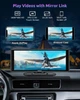 Автомобільний екран ESSGOO 10,26" монітор з CarPlay та Android Auto, дисплей з голосовим помічником, AUX, FM Карплей - зображення 6