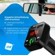 FM-трансмиттер для авто NK FM2102 Bluetooth V5.0 Hands-Free микрофон два USB QC 2.1A 12/24V - Уценка - изображение 2