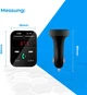 FM-трансмиттер для авто NK FM2102 Bluetooth V5.0 Hands-Free микрофон два USB QC 2.1A 12/24V - Уценка - изображение 5