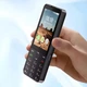 Кнопковий телефон-смартфон UNIWA F27 Pro 4G на Android + месенджери (WhatsApp, Facebook, TikTok, Youtube), Чорний - зображення 2