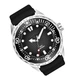 Чоловічий водонепроникний годинник North Edge 2025 TRITON Solar Watch Waterproof 300M black - зображення 4