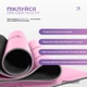 Коврик для йоги каучуковый EasyFit Pro EF-1925-Р, противоскользящий 184×68×0,5 см, Розовый - изображение 6