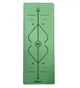 Коврик для йоги каучуковый EasyFit Pro EF-1925-GN, противоскользящий 184×68×0,5 см, Зеленый - изображение 2