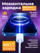 Комплект швидкої зарядки 45w type c pd 3.0 pps для apple iphone ipad 15 16 17 air pro max plus mini мережевий зарядний пристрій із швидкою зарядкою Foxconn адаптер блок 45 ват тайпсі usb c power delivery швидка зарядка айфон айпад кабель тайп сі - зображення 2