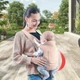 Эргорюкзак переноска детская кенгуру слинг рюкзак для новорожденных детей малышей от 3,5 до 15кг с 3 месяцев 4 положения Baby Carrier розовый - изображение 3