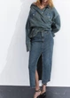 Спідниця H&M 10360 Синій 38 - изображение 1