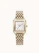 Женские часы Burker Macy Gold White - изображение 2