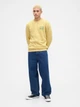 Свитшот на флисе мужской GAP 376575134 XL Желтый (1159853946) - изображение 3