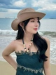 Панама бежевого кольору на об’єм голови 54–59 см (панама хакі) - зображення 6