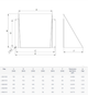 Металевий ковпак EUROPLAST LNM1408M (140x80 мм) Чорний - изображение 2